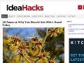 Idea Hacks - Natural Living Ideas
