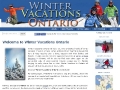 Winter Vacations in Ontario-guide