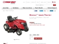 The Bronco Riding Lawn Tractor by Troy-Bilt
