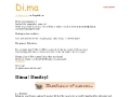 Dima: Unique e-mail address your_surname@di.ma