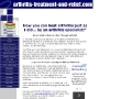 arthritis treatment and relief
