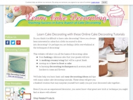 Learn Cake Decorating - Tips To Decorate Cakes 