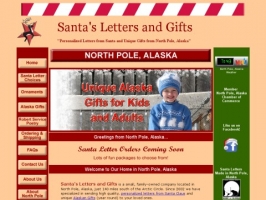 Letters from Santa & Alaska Gift Packages