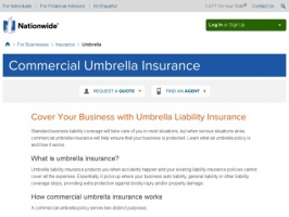Nationwide Commercial Umbrella Insurance