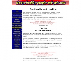 Always Healthy People and Pet Health
