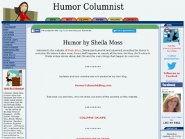 Sheila Moss, Humor Columnist