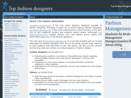 Top and famous fashion designers: portfolio, bio
