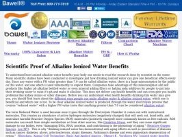Bawell: Alkaline Water Benefits