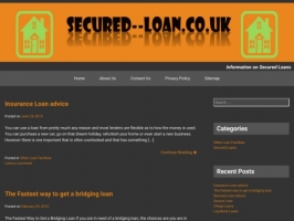 Secured loan, Homeowner loan for UK residents