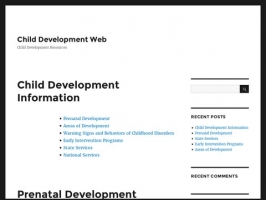 The Child Development Web