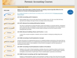 Forensic Accounting Courses
