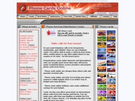 Phone Cards Online. Prepaid calling cards