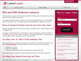 LawyerLocator: DUI Lawyers