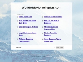 Work at Home Typing Ads