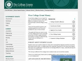 College Grants Database