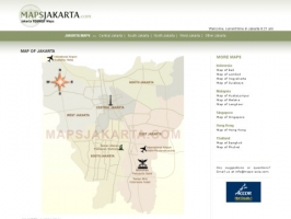 Maps Jakarta - Jakarta Tourist Maps