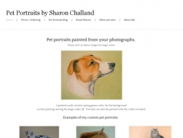 Pet Portraits by S.A. Challand Studio