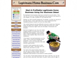 Legitimate Home Business That Works