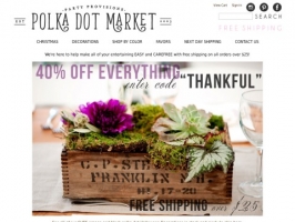Polka Dot Market Purses, Kid Totes & Baby Gifts