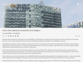 Official Site Ascott Raffles City Beijing