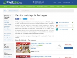TravelOnline: Family Holidays & Packages