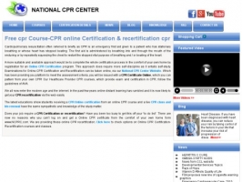 National Free Online CPR Certification