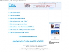 Ez4u.net Online Bookmarking Service