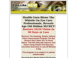 Eyes Like New - Vision correction Program