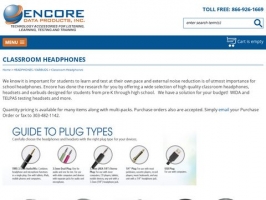 EncoreDataProducts - School Headphones + AV Technology