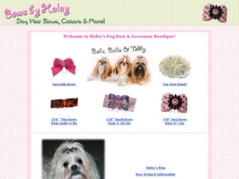 Dog Bows by Haley - High Quality Dog Bows & Access