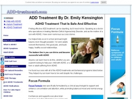 Safe And Effective ADD Treatment By Dr. Emily Kens