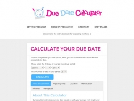 Due Date Calculator: Baby Due Date