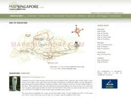 Map Singapore - Singapore Tourist Maps