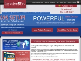 Real estate investor web sites