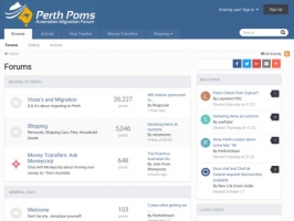 Moving to Perth Forum