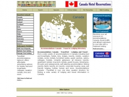 Accommodations Canada - TravelNet