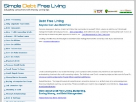 Simple Debt Free Living