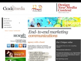 Cicada Media - Print, Web design, Content - Your c