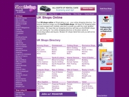 Shop Listing UK