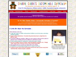 Chubbie Cubbies Customizable Curriculum