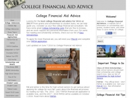 College Financial Aid Advice: Paying for College