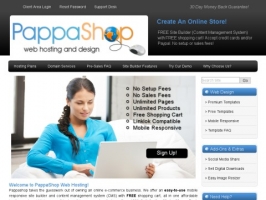 PappaShop Web Design & Hosting
