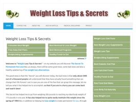 Weight Loss Tips and Secrets