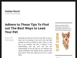 Felidae World - complete cat care