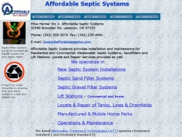 Affordable Septic Systems