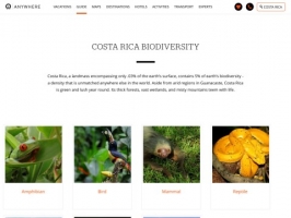 Birds, Mammals, Reptiles, and Amphibians of Costa 
