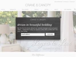 Crane & Canopy:  Affordable Designer Bedding