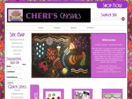 Cheris Crystals specialty is quilting