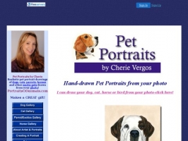 Pet Portraits by Cherie