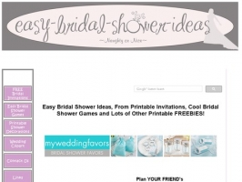 Easy Bridal Shower Ideas